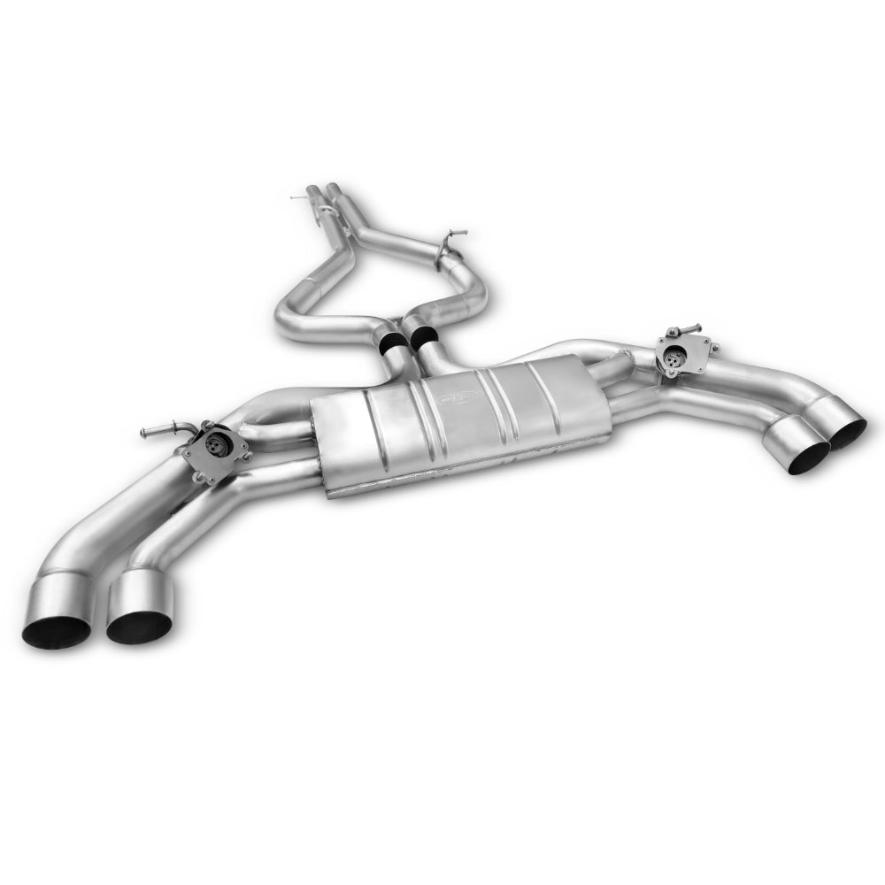 Tubi AUDI RS 3 8VA MY 2019 EXHAUST KIT WITH BLACK TIPS Tubi Style
