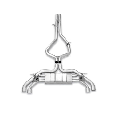 Tubi AUDI RS 3 8VA MY 2019 EXHAUST KIT WITH BLACK TIPS Tubi Style