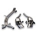 Tubi AUDI RS4 AVANT & RS5 SPORTBACK B9 EXHAUST KIT WITH POLISHED OVAL TIPS Tubi Style