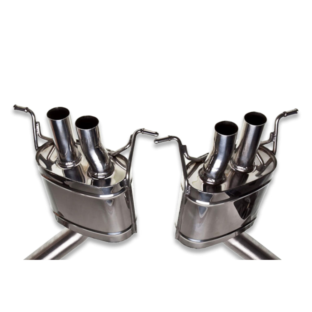 Tubi BENTLEY CONTINENTAL GT & GTC I GEN. MUFFLERS KIT Tubi Style