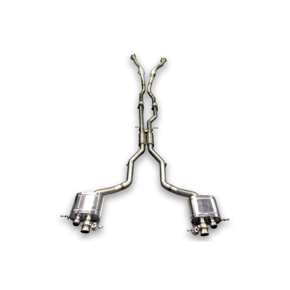 Tubi BENTLEY CONTINENTAL GT & GTC V8 EXHAUST KIT Tubi Style