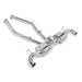Tubi TOYOTA SUPRA A90 EXHAUST W VALVE Tubi Style