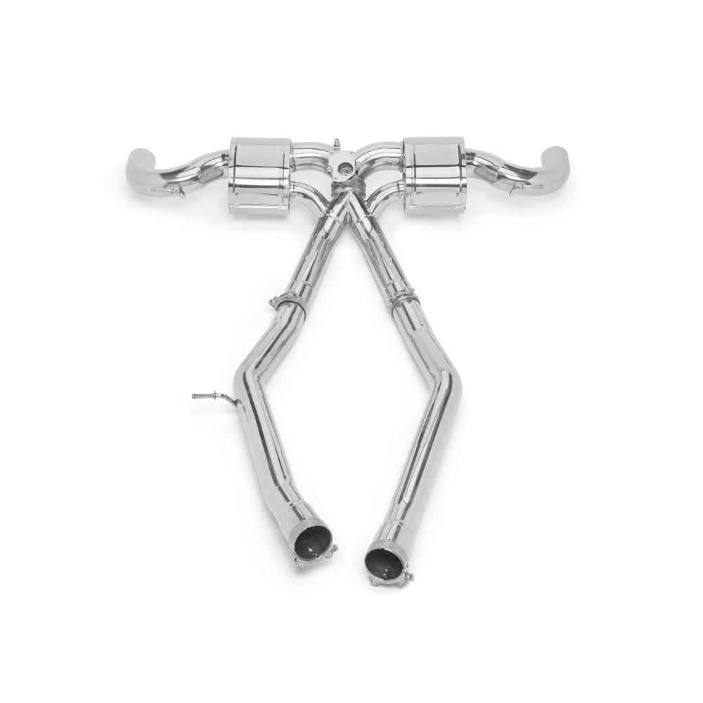 Tubi TOYOTA SUPRA A90 EXHAUST W VALVE Tubi Style