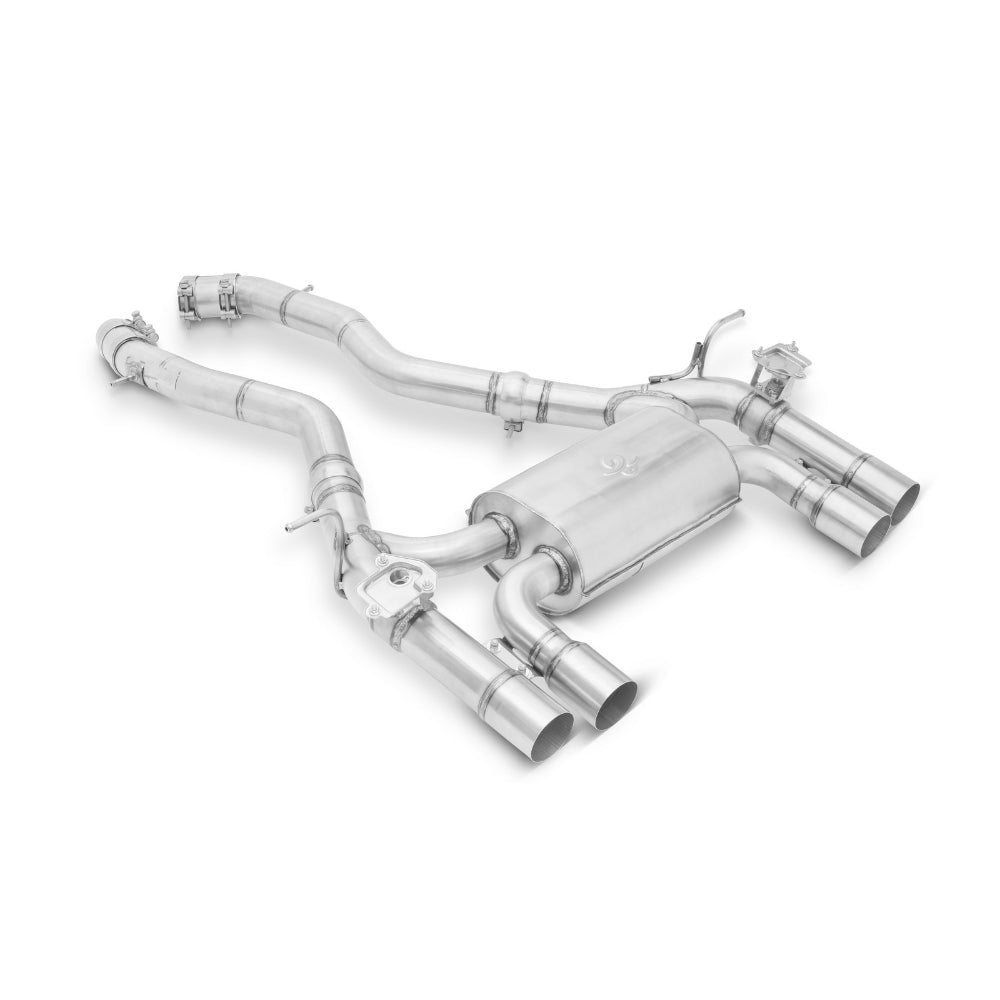 Tubi BMW M3 F80 & M4 F82 INCONEL EXHAUST w VALVES Tubi Style