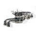 Tubi F430 DOUBLE MUFFLERS EXHAUST KIT NO VALVE Tubi Style