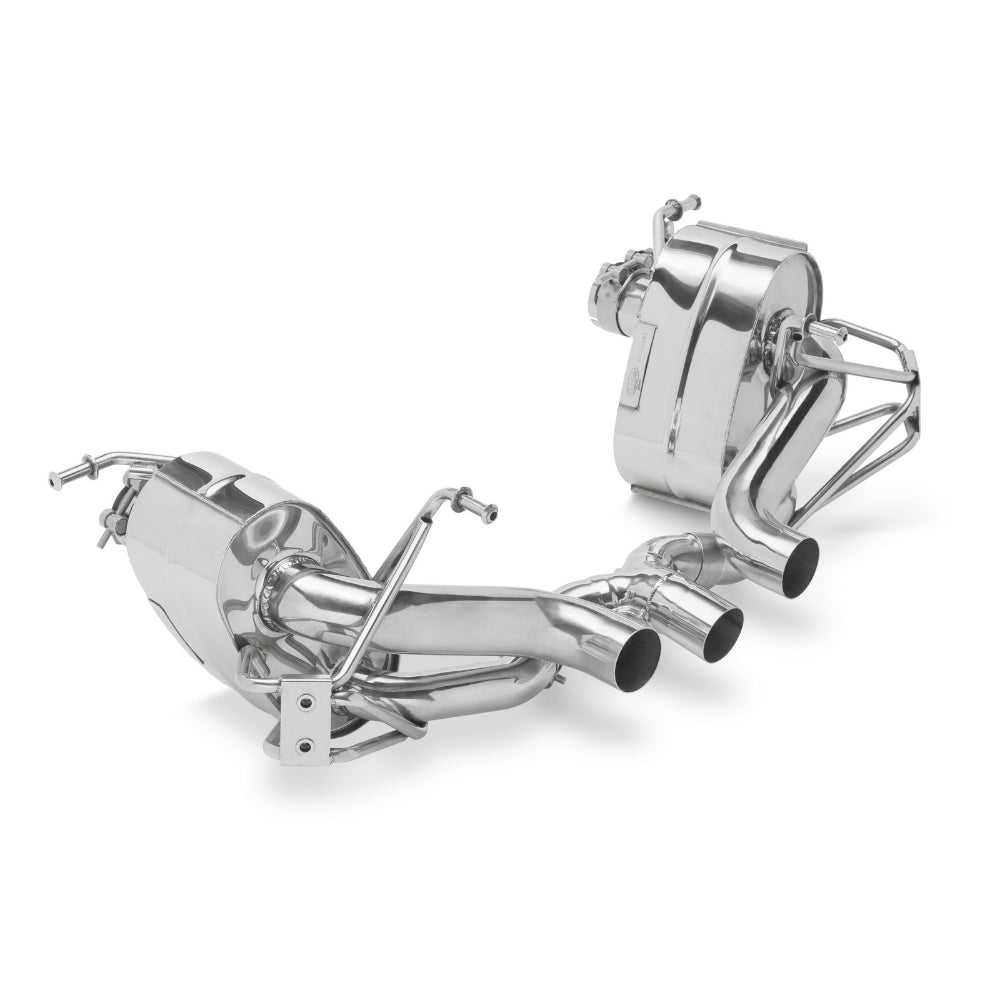 Tubi 458 EXHAUST KIT NO VALVES Tubi Style