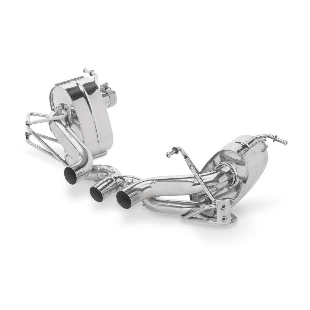 Tubi 458 EXHAUST KIT NO VALVES Tubi Style