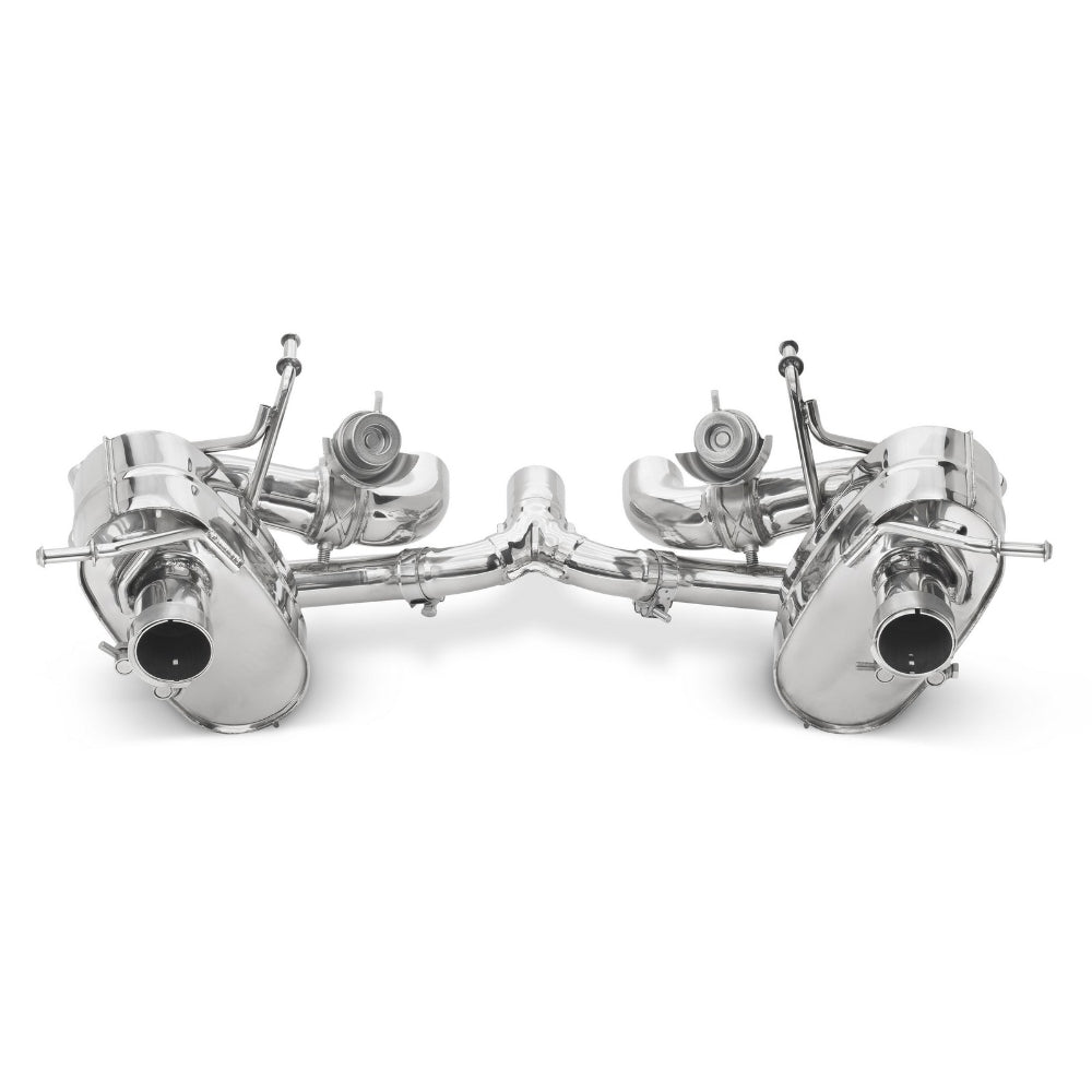 Tubi 458 LOUD EXHAUST KIT W VALVES Tubi Style