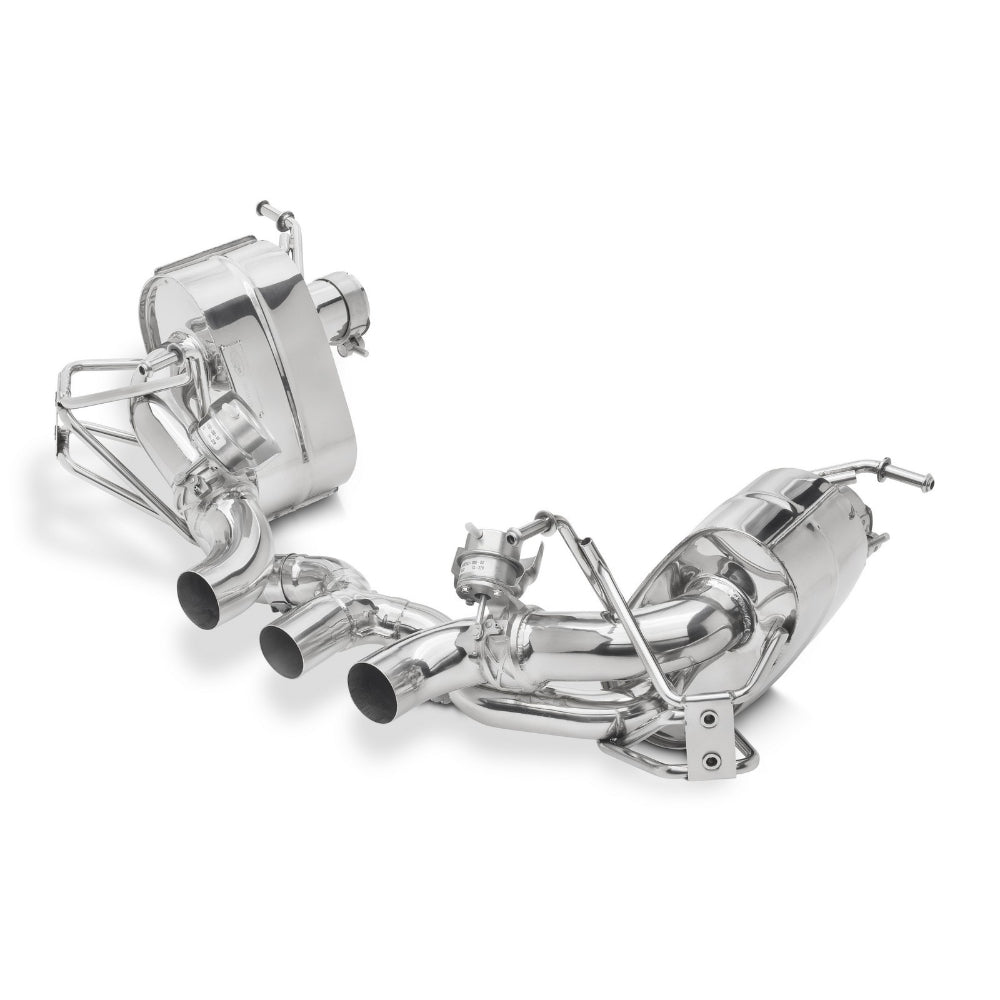 Tubi 458 LOUD EXHAUST KIT W VALVES Tubi Style