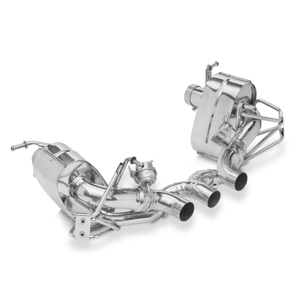 Tubi 458 LOUD EXHAUST KIT W VALVES Tubi Style