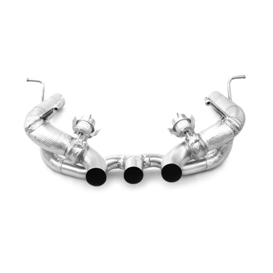 Tubi 458 STRAIGHT PIPES EXHAUST KIT W VALVE Tubi Style