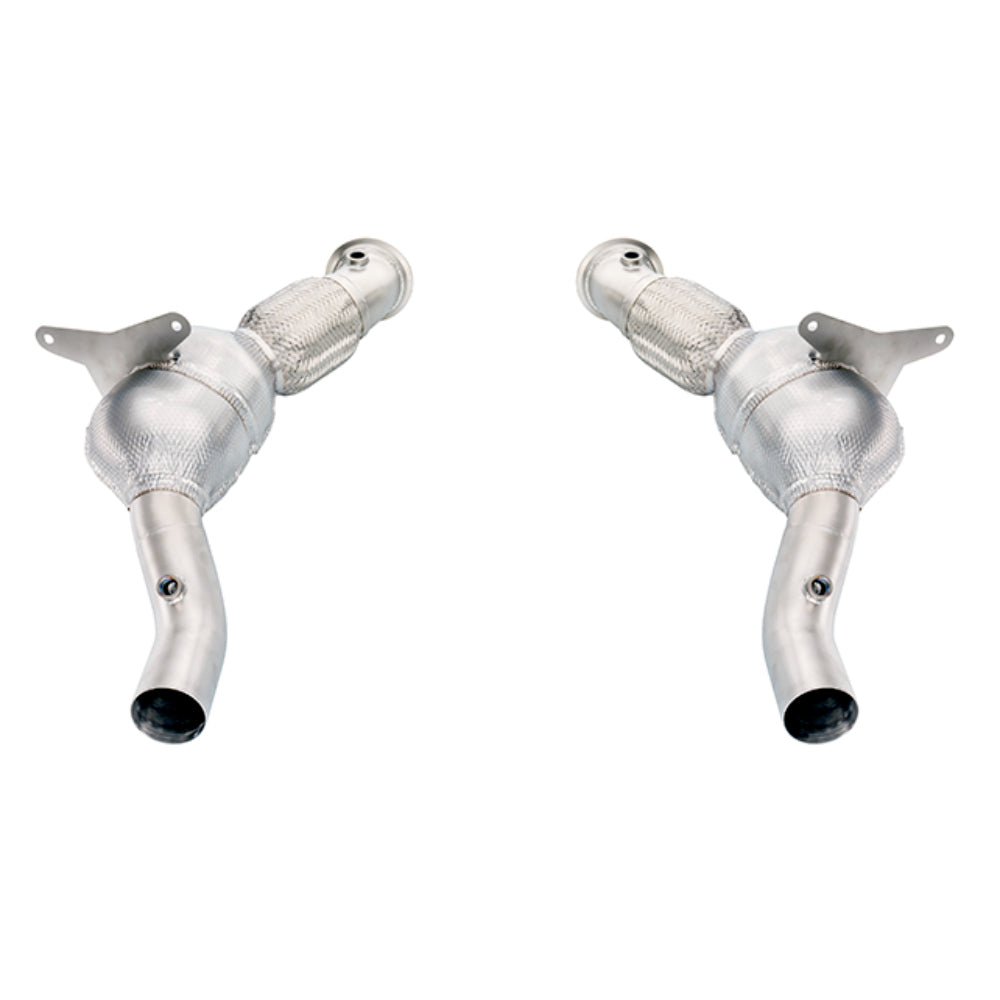 Tubi 488 200 CELLS RACE Catalytic Converters KIT Tubi Style