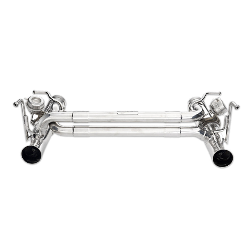 Tubi 488 PISTA & PISTA SPIDER STRAIGHT PIPES EXHAUST w VALVES Tubi Style