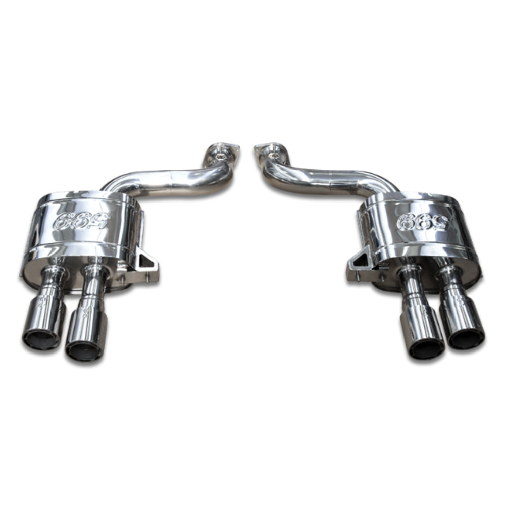 Tubi 599 GTB MUFFLERS KIT w MINI PROPELLA w/o VALVE Tubi Style