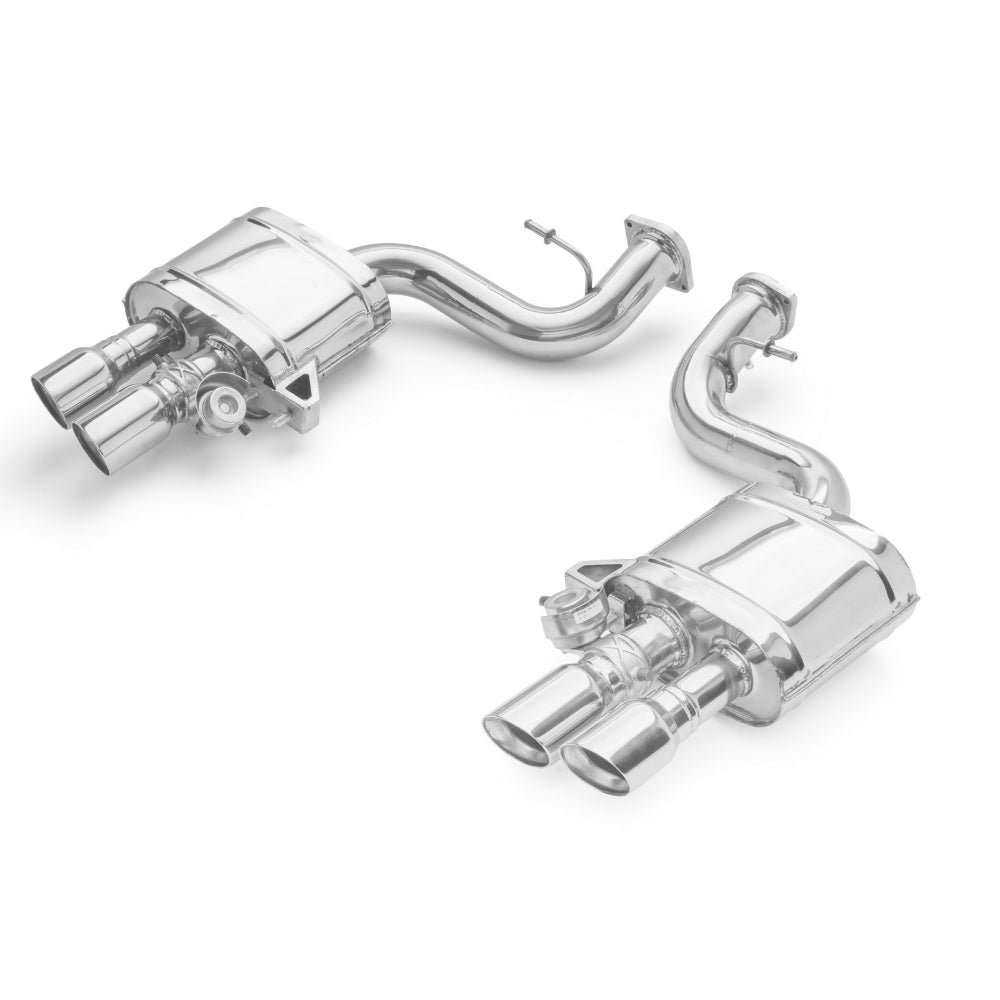 Tubi 599 LOUDER MUFFLERS KIT with VALVES Tubi Style