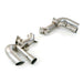 Tubi F12 STRAIGHT PIPES EXHAUST KIT NO VALVE Tubi Style