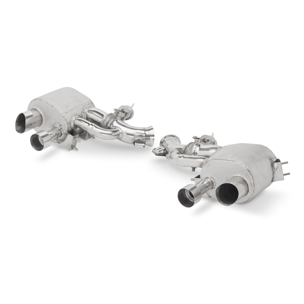 Tubi F12 MUFFLERS KIT W VALVE Tubi Style