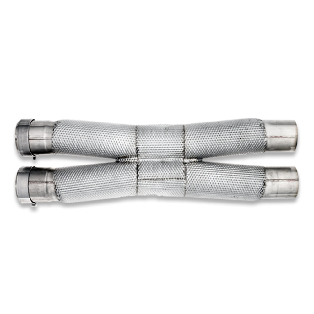 Tubi F12 TDF TITANIUM STRAIGHT PIPES EXHAUST KIT Tubi Style