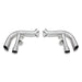 Tubi F12 TDF TITANIUM STRAIGHT PIPES EXHAUST KIT Tubi Style