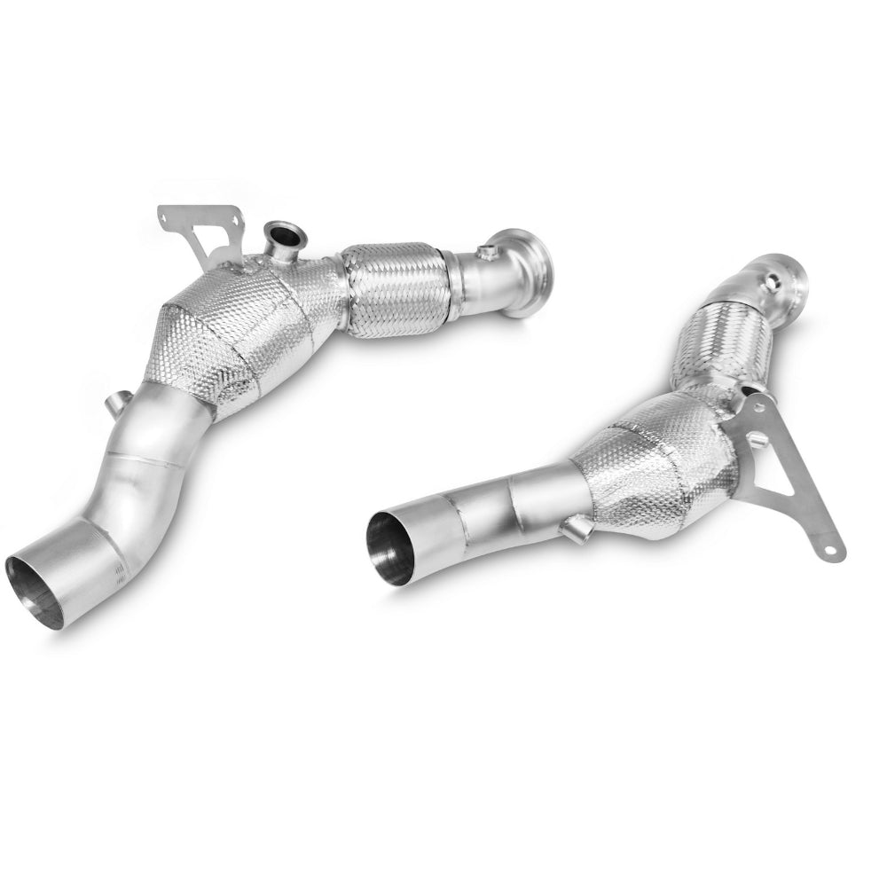 Tubi FERRARI F8 TRIBUTO RACE CATALYITIC CONVERTERS KIT Tubi Style