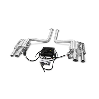 Tubi KIA STINGER 3.3 REAR EXHAUST W VALVE AND EXCU Tubi Style