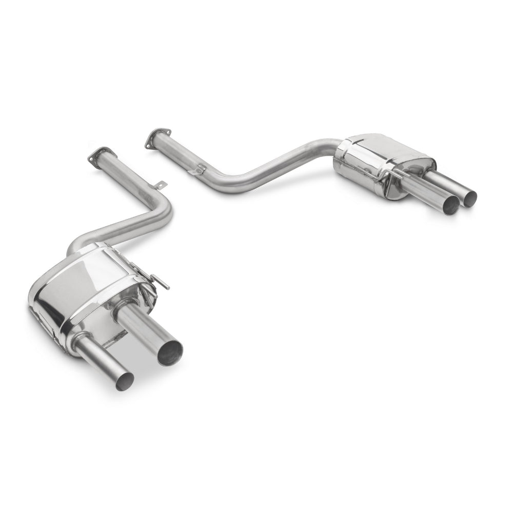 Tubi KIA STINGER 3.3 REAR EXHAUST W VALVE AND EXCU Tubi Style