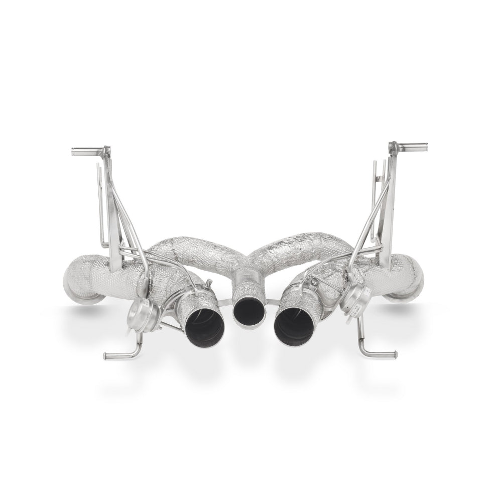 Tubi Aventador LP740-4 S STRAIGHT PIPES EXHAUST WITH VALVE Tubi Style