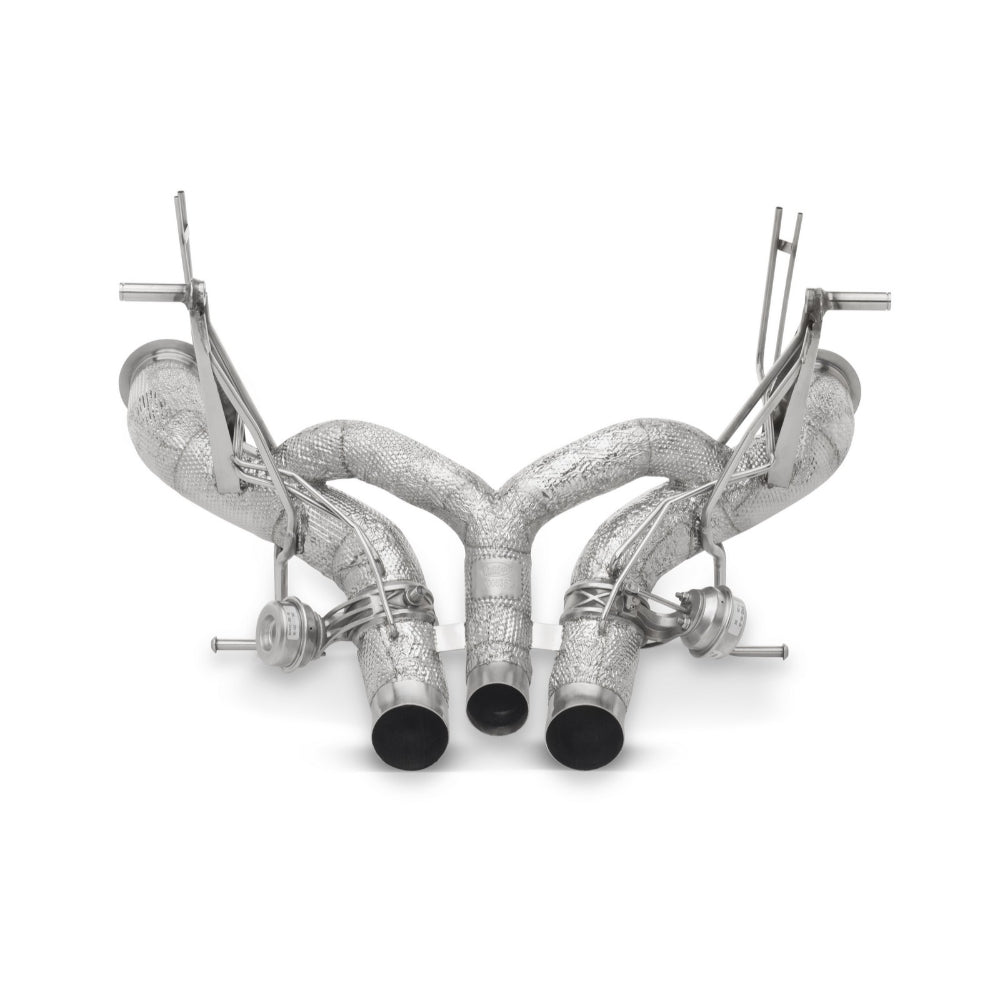 Tubi Aventador LP740-4 S STRAIGHT PIPES EXHAUST WITH VALVE Tubi Style