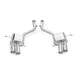 Tubi MASERATI GRANTURISMO MUFFLERS KIT - 4 END TIPS Tubi Style