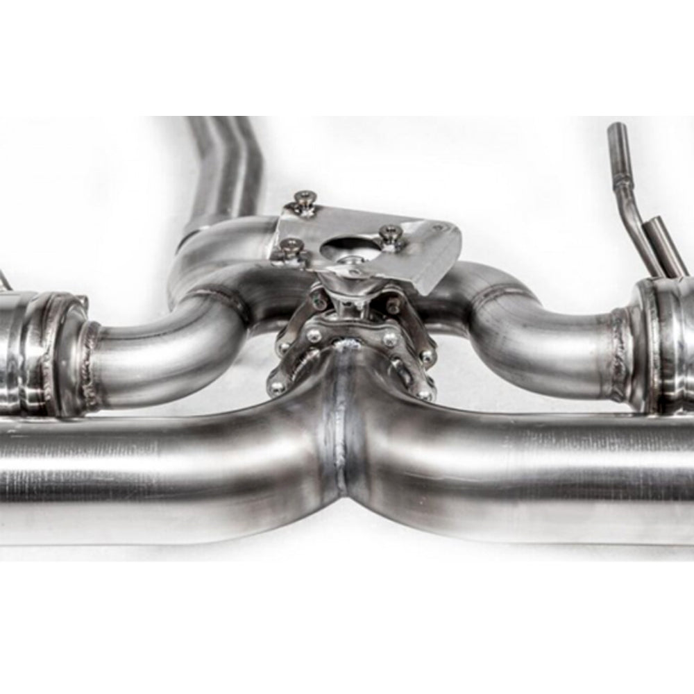 Tubi NISSAN GT-R TITANIUM D76 EXHAUST W VALVE KIT FOR Y PIPE D76 OR D70 Tubi Style