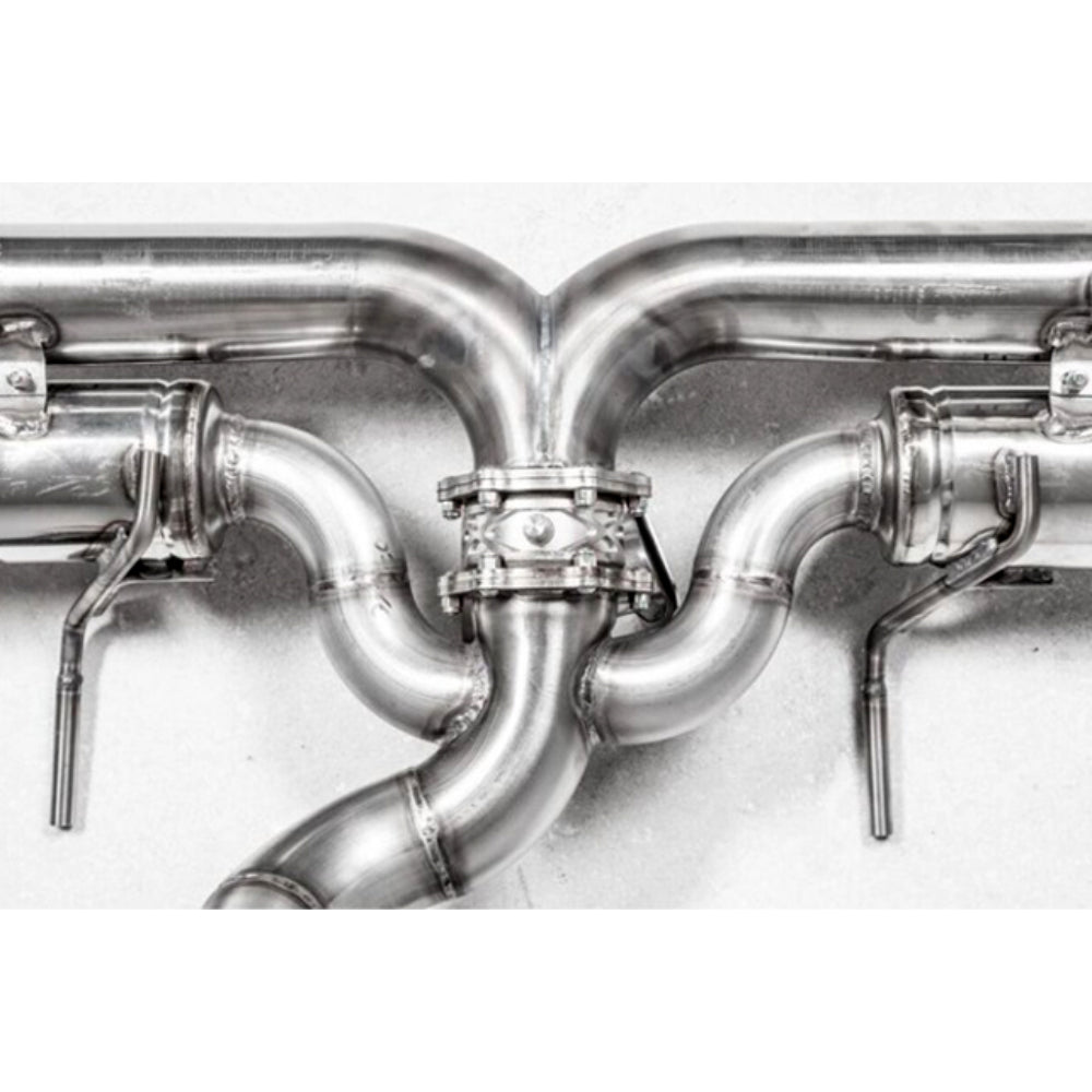 Tubi NISSAN GT-R TITANIUM D76 EXHAUST W VALVE KIT FOR Y PIPE D76 OR D70 Tubi Style