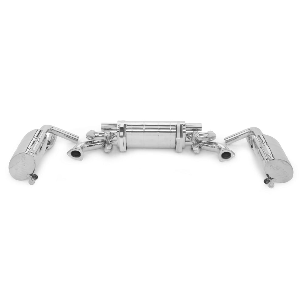 Tubi PORSCHE 991.1 CARRERA S SIDE AND CENTRAL MUFFLERS KIT W VALVE Tubi Style
