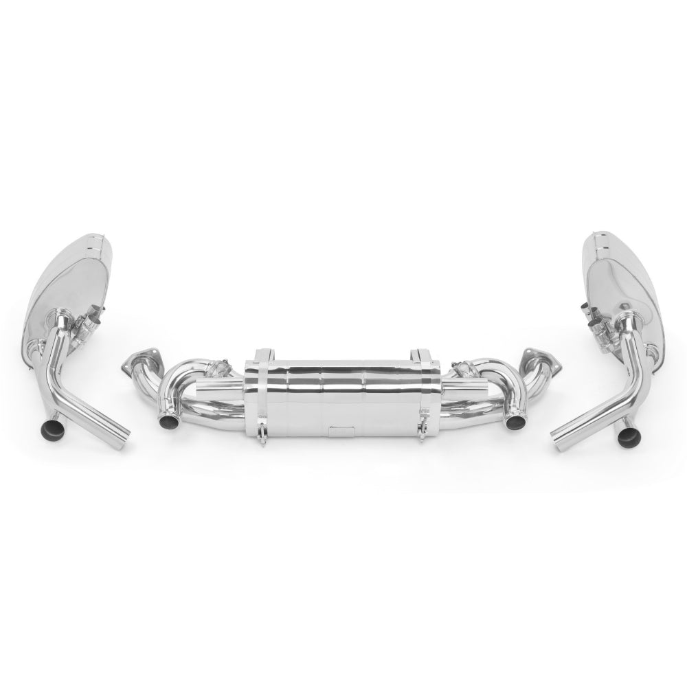 Tubi PORSCHE 991.1 CARRERA S SIDE AND CENTRAL MUFFLERS KIT W VALVE Tubi Style