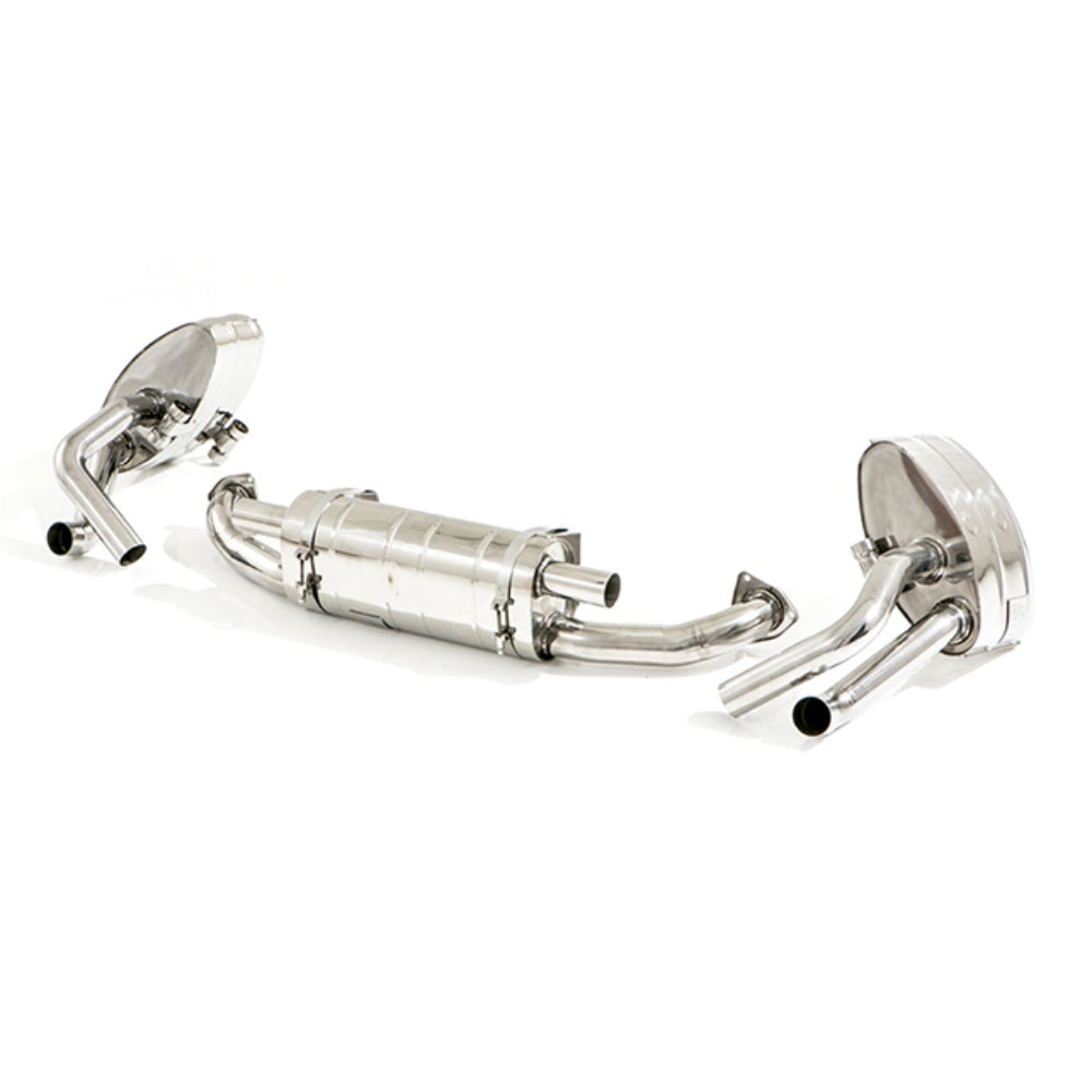 Tubi PORSCHE 991.1 CARRERA SIDE AND CENTRAL MUFFLERS KIT NO VALVE Tubi Style