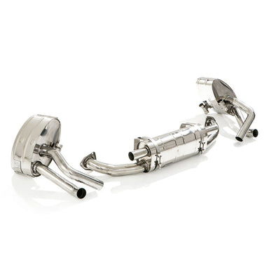Tubi PORSCHE 991.1 CARRERA SIDE AND CENTRAL MUFFLERS KIT NO VALVE Tubi Style