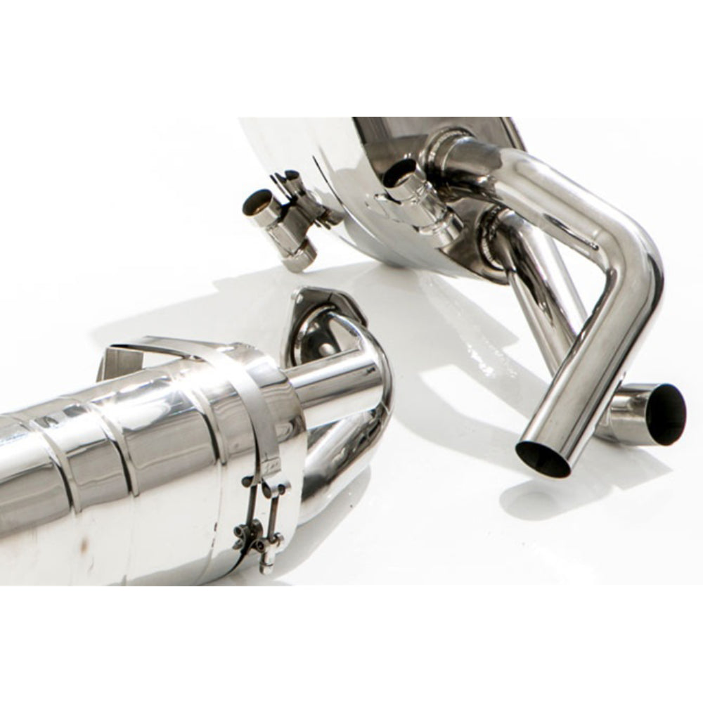 Tubi PORSCHE 991.1 CARRERA SIDE AND CENTRAL MUFFLERS KIT NO VALVE Tubi Style