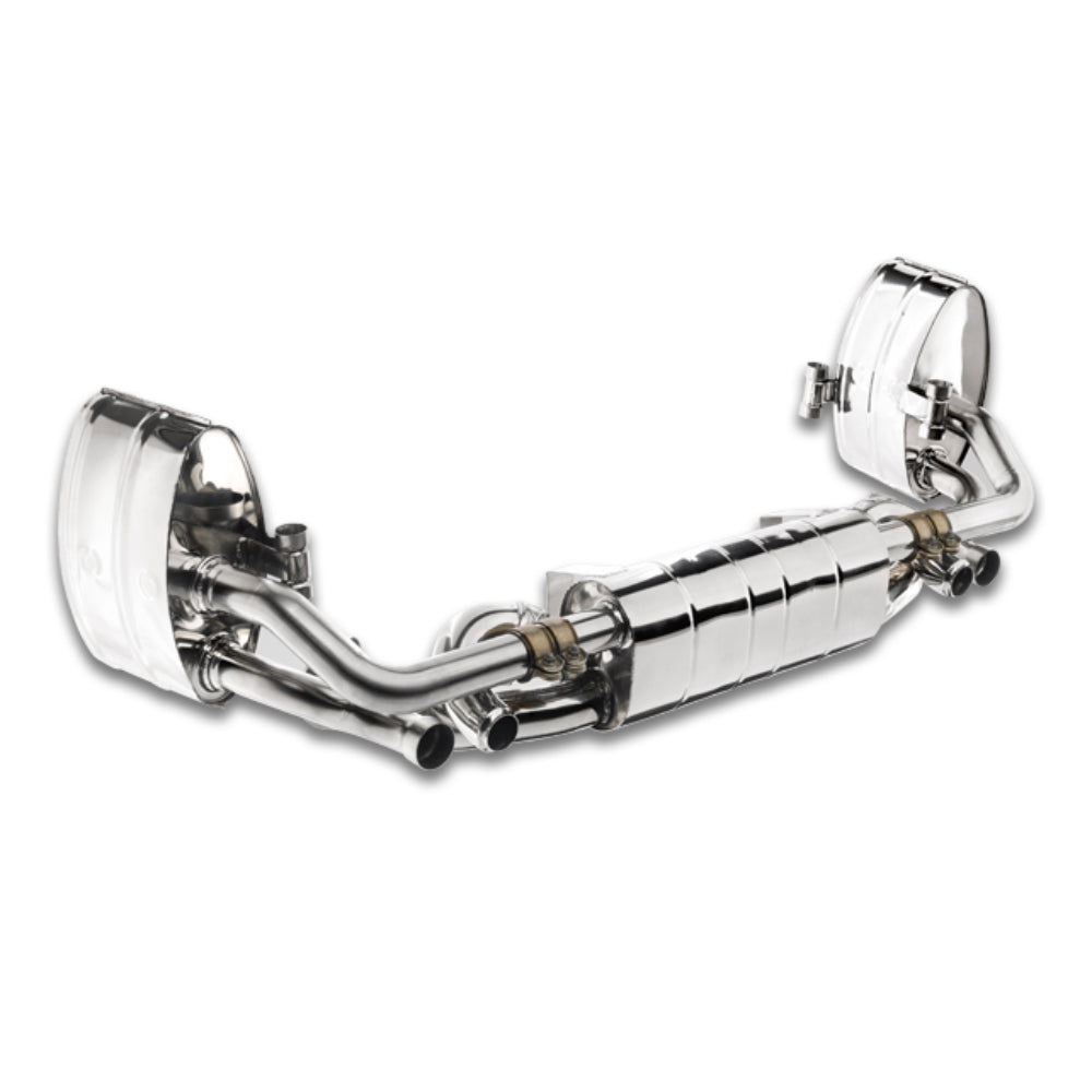 Tubi PORSCHE 991.1 CARRERA SIDE AND CENTRAL MUFFLERS KIT NO VALVE Tubi Style