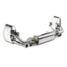 Tubi PORSCHE 991.1 CARRERA SIDE AND CENTRAL MUFFLERS KIT NO VALVE Tubi Style