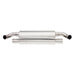 Tubi PORSCHE 991.2 CARRERA STANDARD MUFFLER Tubi Style