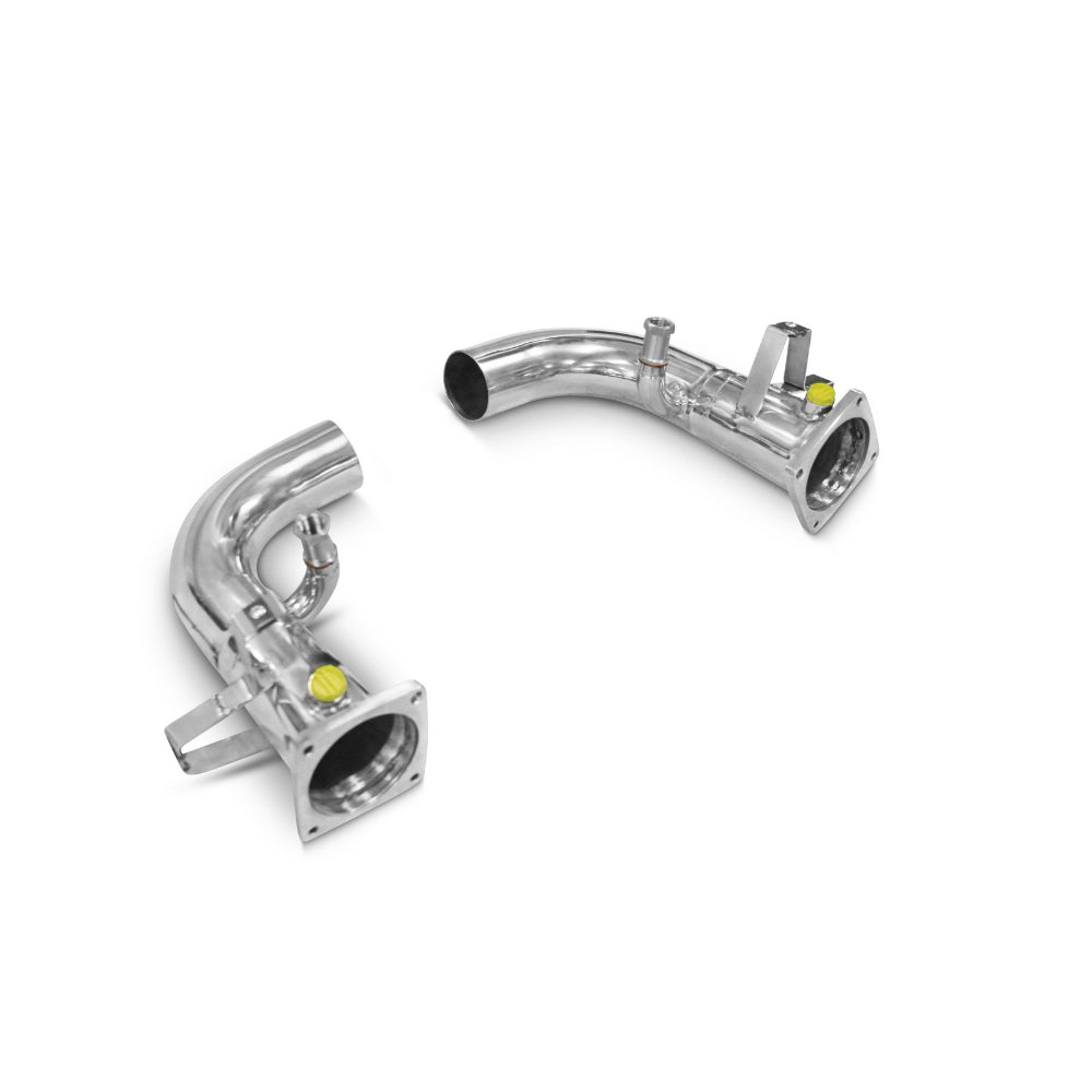 Tubi PORSCHE 991.2 CARRERA & CARRERA S CAT BYPASS HIGH FLOW PIPES KIT - SIDE TIPS Tubi Style