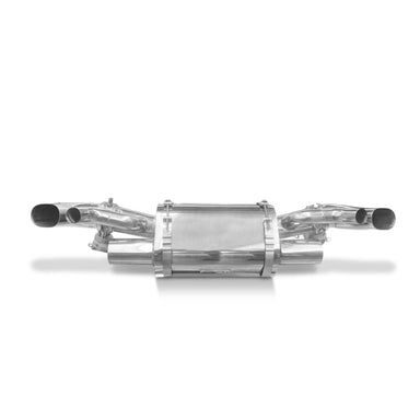 Tubi PORSCHE 992 TURBO & TURBO S EXHAUST w 200 CELLS CATALYTIC CONVERTERS USA NO GPF Tubi Style