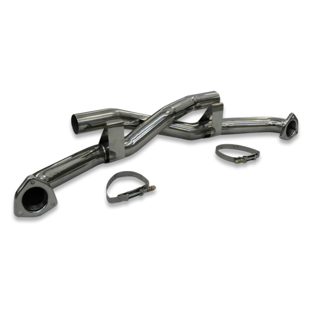 Tubi PORSCHE 997.2 CARRERA & CARRERA S CENTRAL X STRAIGHT PIPES EXHAUST Tubi Style