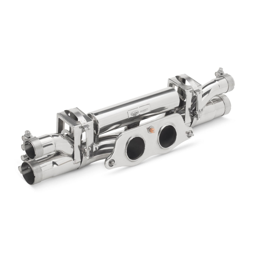 Tubi PORSCHE 997 & 991 GT3 CENTRAL STRAIGHT PIPES EXHAUST w RESONATOR Tubi Style
