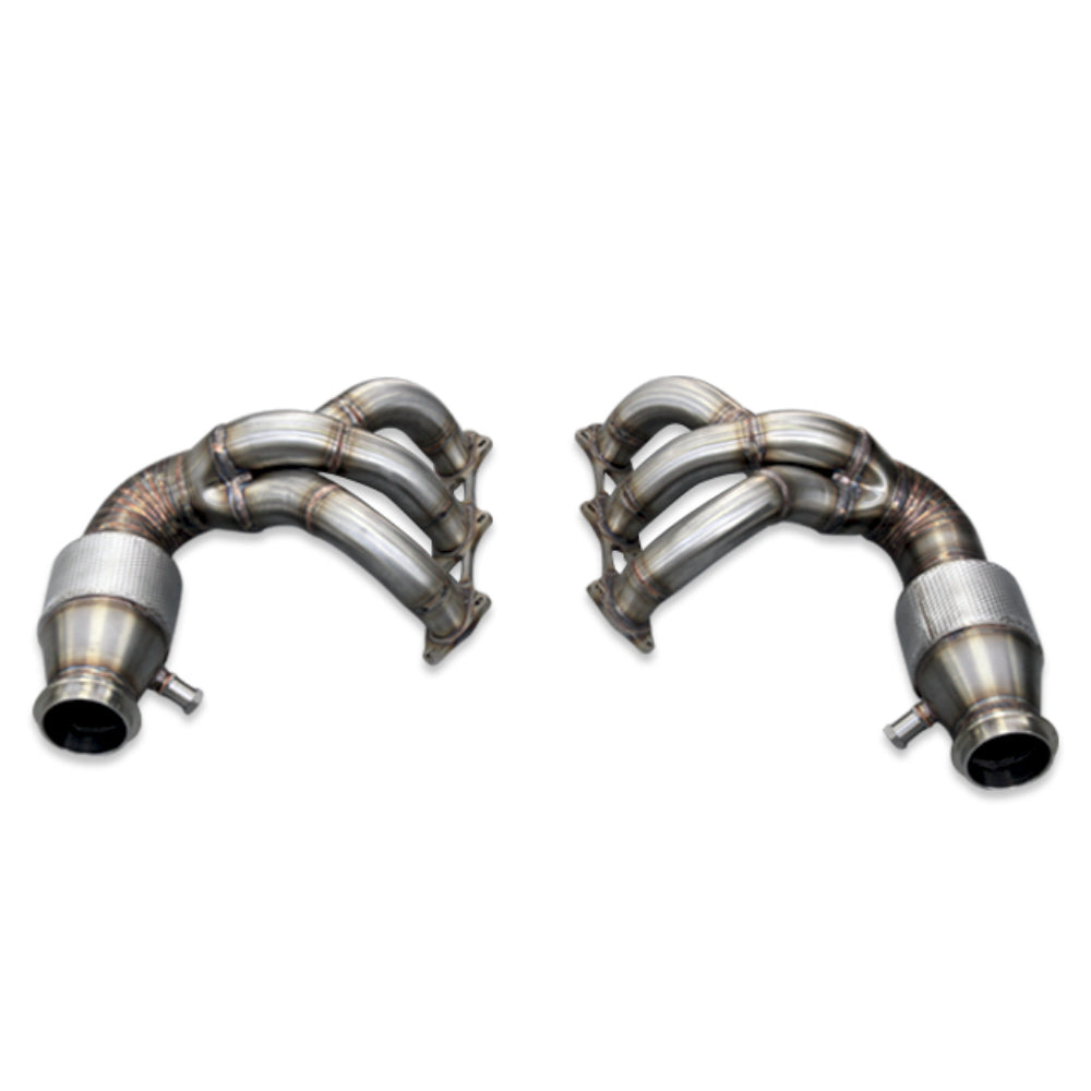 Tubi PORSCHE 997 GT3 EXHAUST MANIFOLDS KIT W 300 CELLS CAT Tubi Style