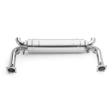 Tubi PORSCHE 997.1 TURBO EXHAUST W CAT DELETE PIPES KIT Tubi Style