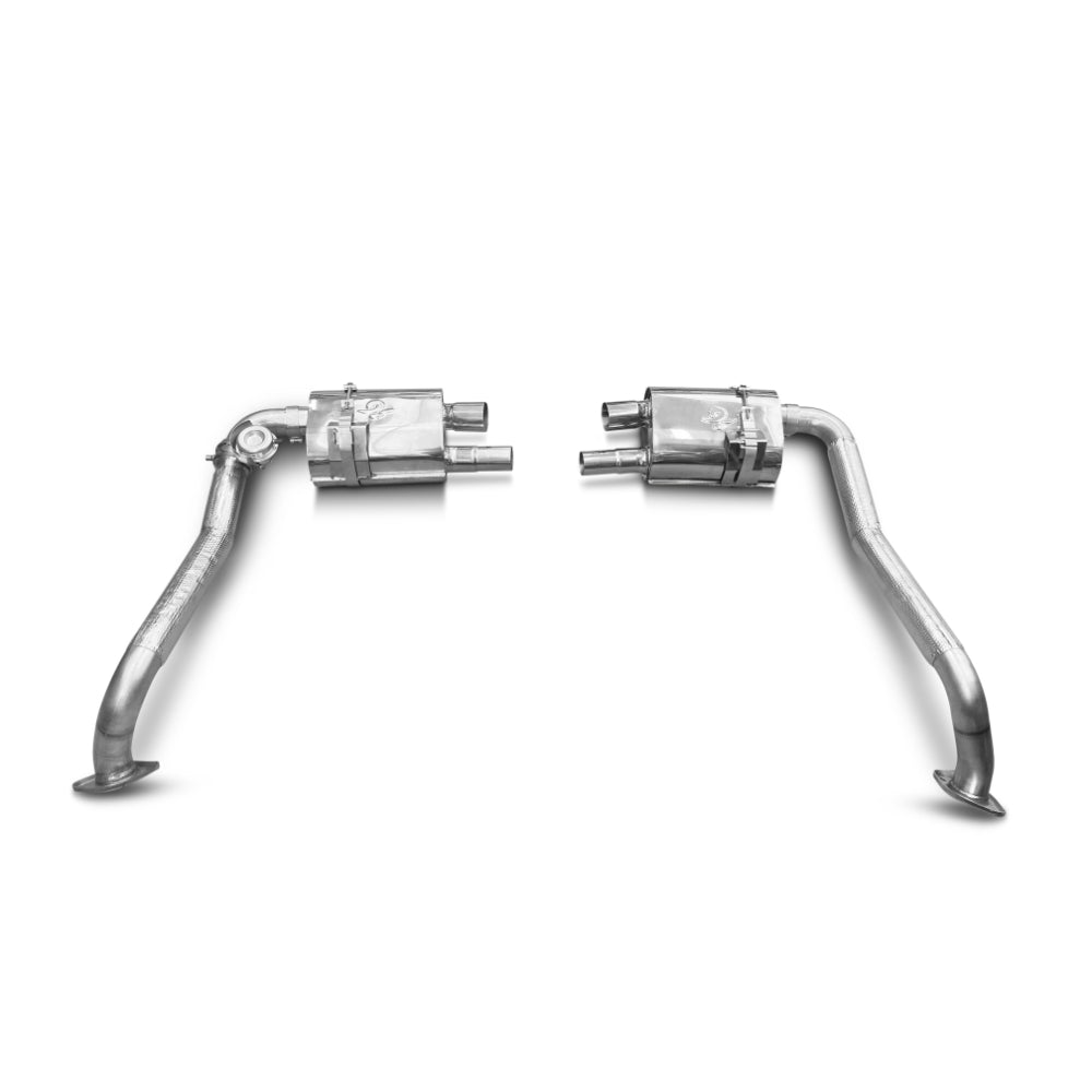 Tubi PORSCHE 718 BOXSTER & CAYMAN EXHAUST KIT W VALVE Tubi Style