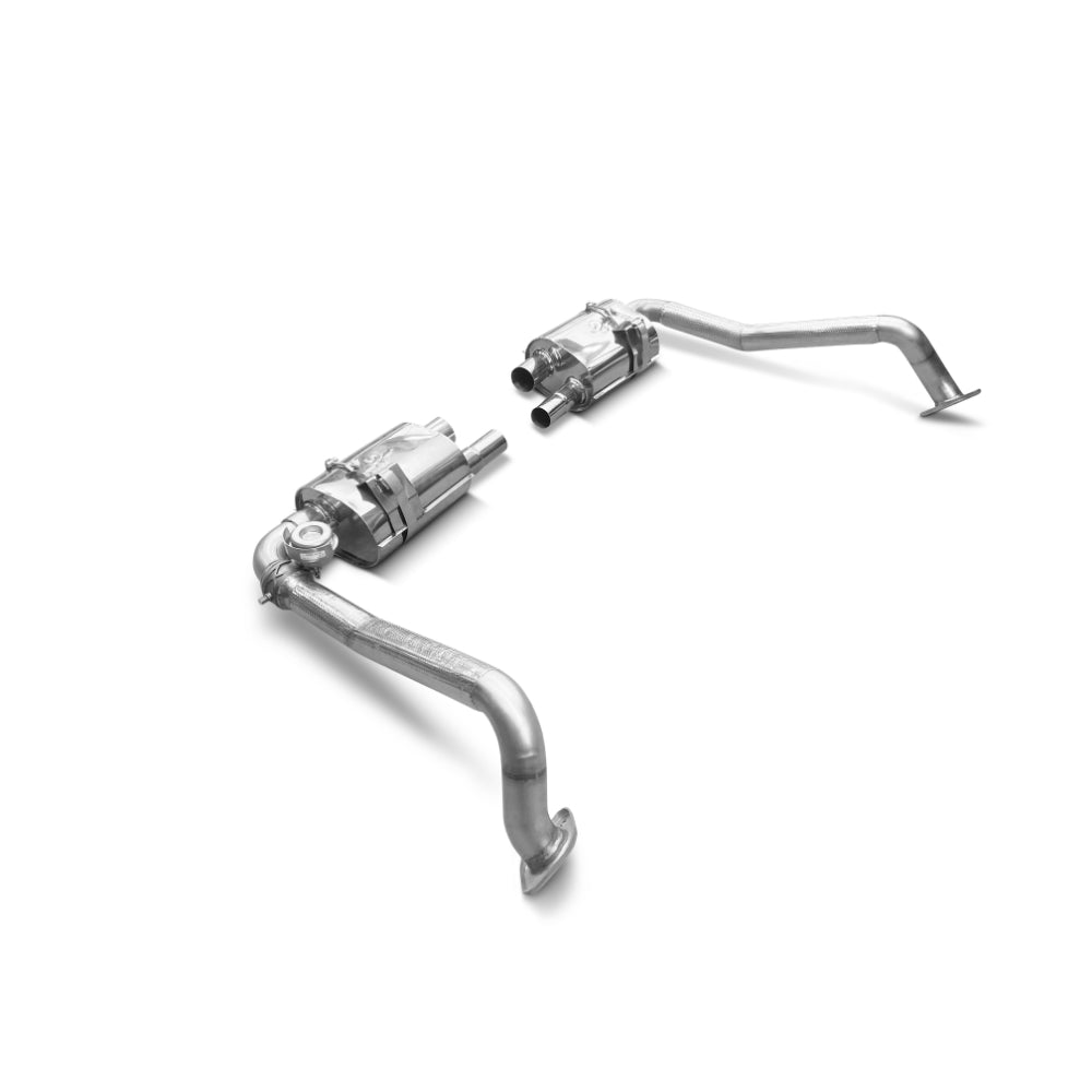 Tubi PORSCHE 718 BOXSTER & CAYMAN EXHAUST KIT W VALVE Tubi Style