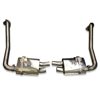Tubi PORSCHE 718 BOXSTER & CAYMAN EXHAUST KIT NO VALVE Tubi Style