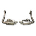 Tubi PORSCHE 718 BOXSTER & CAYMAN EXHAUST KIT NO VALVE Tubi Style