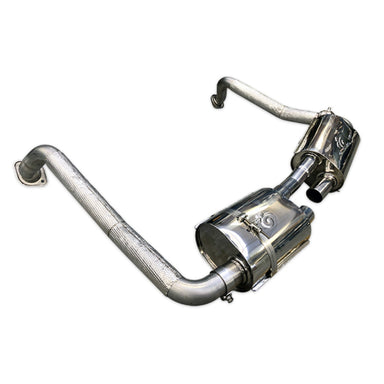 Tubi PORSCHE 718 VALVETRONIC MUFFLERS KIT W Tubi CONTROL UNIT Tubi Style